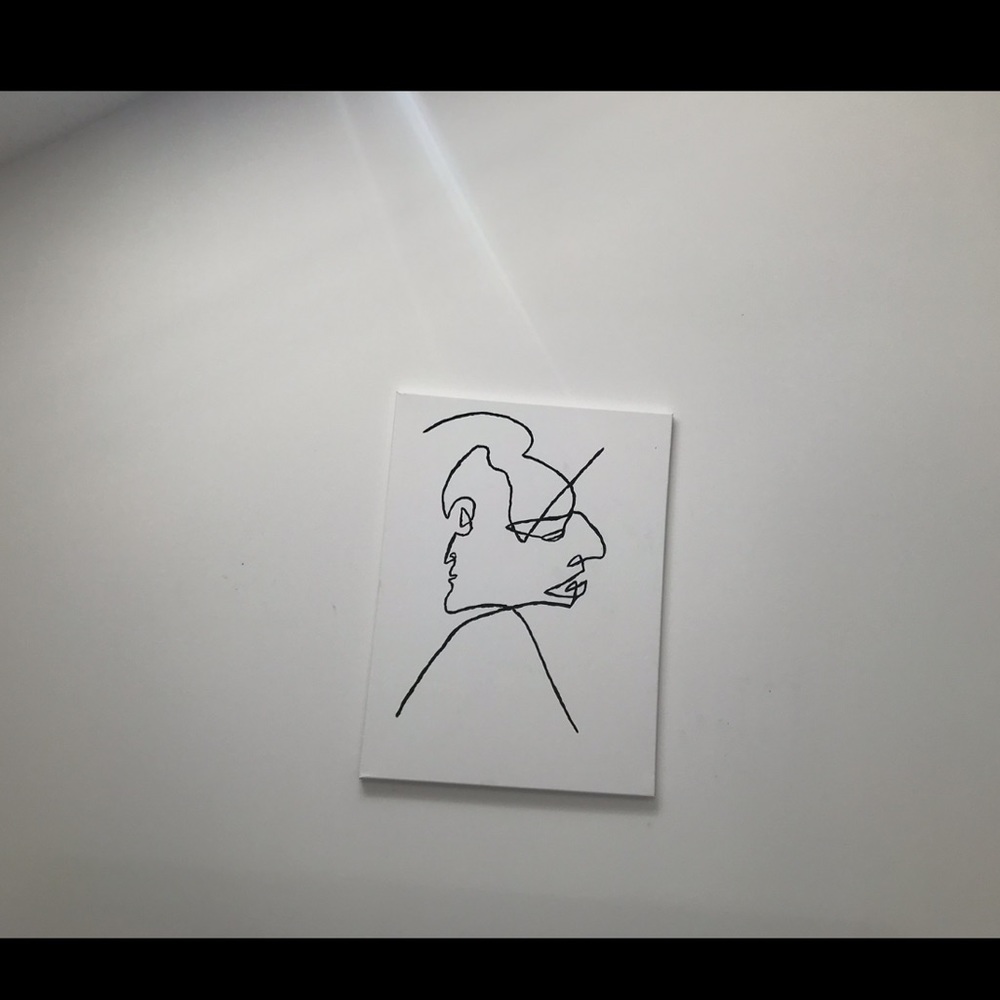 Hand drawn freehand drawing